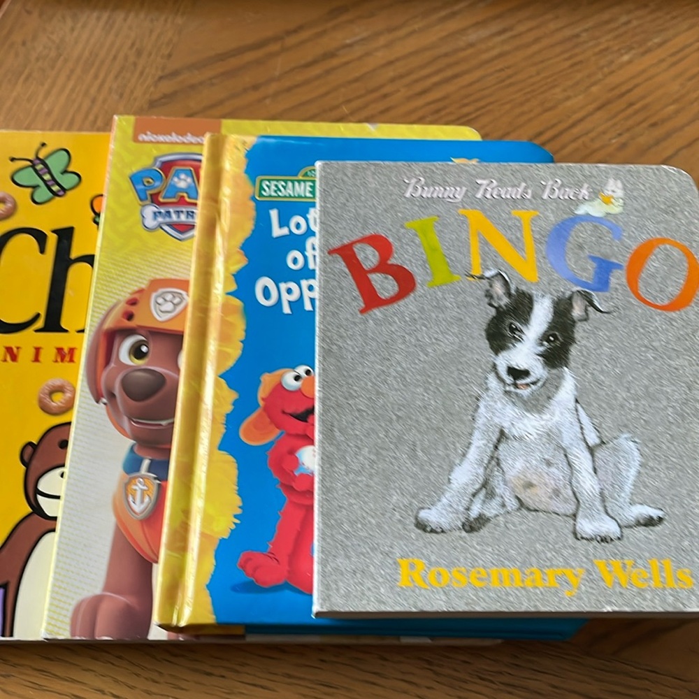 4 Children Books - Paw Patrol - The Cheerios Animal Play Book - Bingo …